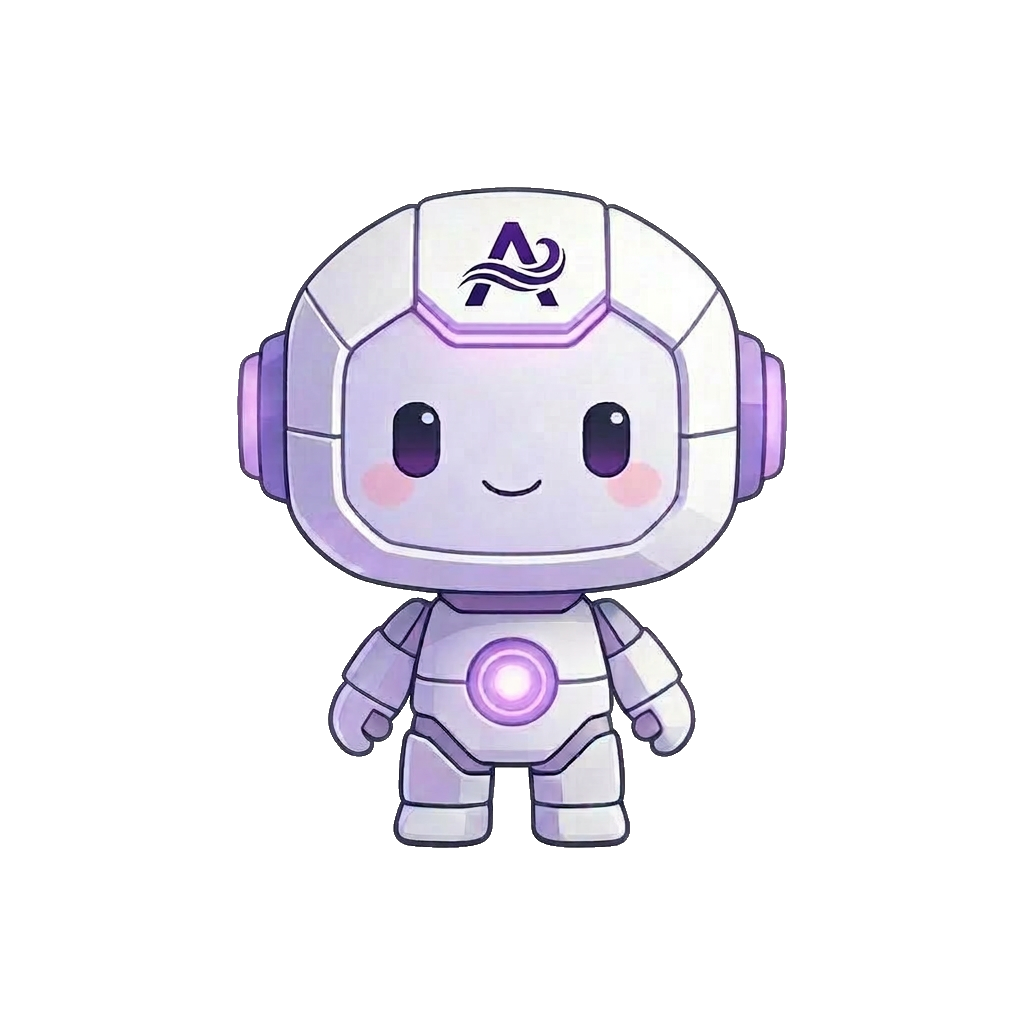 AhriRAG Mascot Full